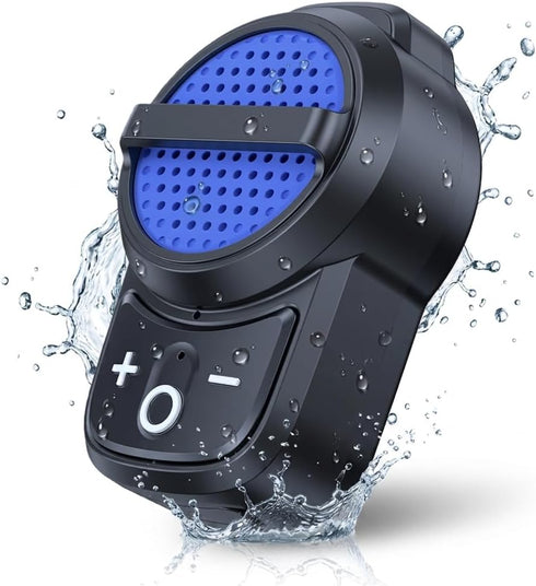Tsnam Wearable Bluetooth Speaker Clip on, Wireless Portable Speaker Built-in Mic, IPX6 Waterproof