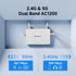 U-SPEED AC1200 1.2 4 1000 IPV6, WiFi Router Dual Band Wireless Internet Router, Speed Up to Gbps, x Mbps Gigabit