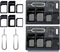 CKANDAY 2 Packs SIM Card Holders with Tray Opener Pins, Card Storage Tool