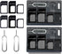 CKANDAY 2 Packs SIM Card Holders with Tray Opener Pins, Card Storage Tool