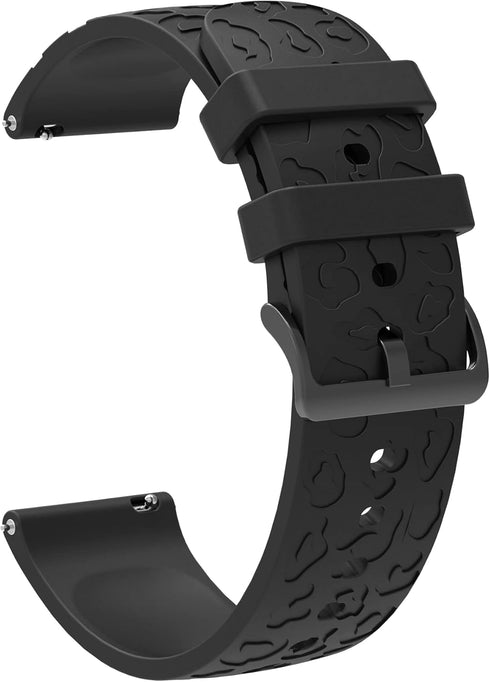 Smartwatch Accessories for iTech Fusion 2 / 2S / 2R, 20mm Silicone Watch Band Quick Release Straps, 5 Pack