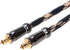Cables Direct Online 1.5FT Premium Toslink Optical Audio Cable, High Fidelity Digital Fiber Optic Cord
