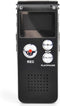 Lantomall 8GB Digital Voice Recorder 650Hr Dictaphone MP3 Player Black