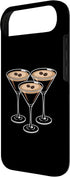 Cocktail Hour Studio Watercolor Cocktail Trio Minimal Bar Cart Aesthetic Case for iPhone Air