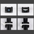 Mefape 20Pcs Magnetic Zip Tie Mount, Cable Zip Tie Base Wire Clips for Cables Management, Heavy Duty Multipurpose Ties