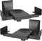 WALI Speaker Wall Mounts, Dual Side Clamping Bookshelf Mounting Bracket for Large Surrounding Sound Speakers, Holds up