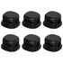 Uanqfegy Adhesive Rotatable Cord Organizer 6Pcs - Cable Clips for Phone Chargers Nightstand