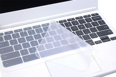 JuYuish 2 11" 4.7" 11"-12" PCs x Ultra Thin Universal Silicone Keyboard Cover Skin Compatible for Most MacBook HP Dell
