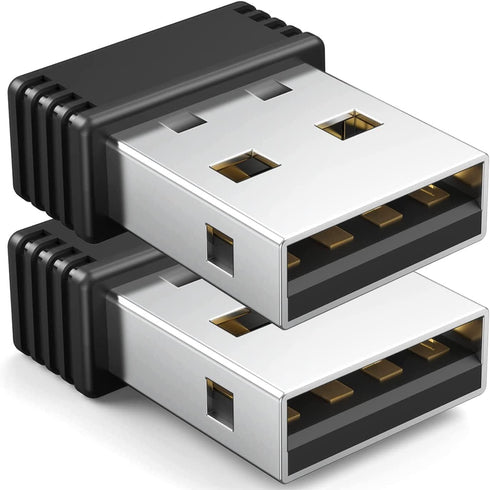 WFB 2 Pcs, Mouse Jiggler Undetectable Mover,USB Port for Computer Laptop,Keeps PC Awake,Simulate Mouse Movement
