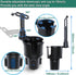 Magnetic Car Cup Holder Phone Mount for MagSafe, Cuxwill 2 Pack with Cupholder Expander for iPhone