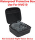 Zipper Waterproof Protective Box, EVA PU Travel Carrying Case Compatible with NVG10 Kit, Portable Storage Bag