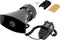 PARTOL Car PA System Truck Siren Horn, 7 Tone Sound with Mic, 100W 12V Emergency Sound Amplifier with Microphone