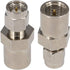 2-Pack 4G SMA Male to FME Male Coaxial Connector SMA to FME RF Coax Connector Antenna Adapter for Booster Antenna GPS
