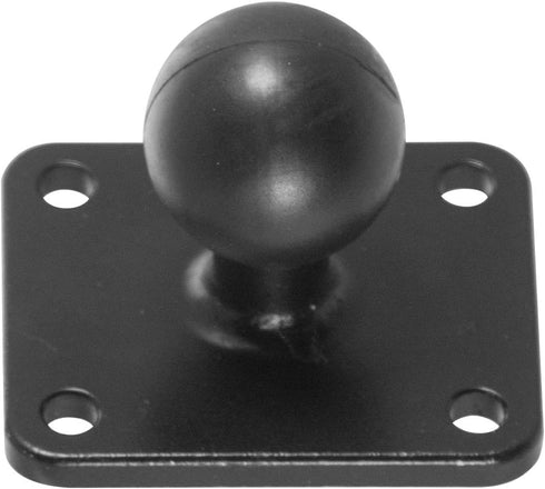 iBOLT 25mm / 1 inch Metal AMPS Adapter Plate for Dual Ball Socket Mounting Arms