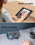 Cell Phone Stand for Desk, Foldable & Portable iPhone Holder, Compatible with All Mobile Phones, iPhone, iPad Mini,