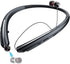 LHKLUK Neckband Bluetooth Headphones, Wireless Retractable Headset with Mic, IPX5 Sweatproof Earphones, Noise