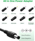 18V 1A 18W DC Power Supply Adapter AC/DC Charger 100V-240V to DC 18 Volt Replacement Power Cord for Camera