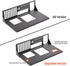 JOYJOM Open Air PC Case, PC Test Bench PC Case, ATX Open Frame Computer Case, DIY PC Rack for ATX MATX ITX Motherboards