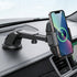 Esoulk Wireless Car Charger Phone Mount, 15W Fast Charging Car Mount Charger with