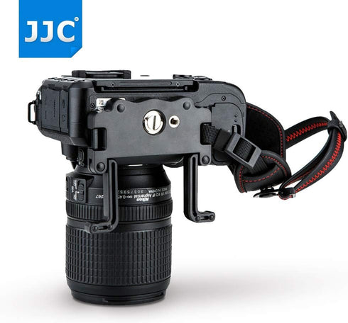 JJC DSLR Camera Hand Strap Grip Wrist Strap with Standing U Plate for Canon EOS 90D, 80D, 77D, 70D, 60D, 50D, 1D, 1Dx,