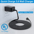 Itramax 20 FT Charger Cable with Adapter (1 Pack) for Blink Outdoor/Indoor (3rd Gen), Waterproof Power Supply