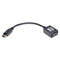 Tripp Lite DisplayPort to VGA Video Adapter, Active Display Converter, 6 in., Black (P134-06N-VGA)