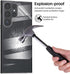 2Pcs Back Film Screen Protector for Samsung Galaxy S24 Ultra, Hydrogel Film, Not Glass