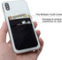 Hoblaze Phone Card Holder - Stretchy Lycra Wallet Pocket with 3M Adhesive for iPhone Samsung Galaxy, Pink.