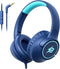 Kids Headphones Wired for School, 85/94dB Volume Limit, Wired Over Ear Headphones