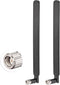 BINGFU Long Range 4g Cellular Trail Camera LTE Antenna 6dBi (RP-SMA Male)(2-Pack) Compatible