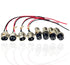 Lsgoodcare 4Pcs GX20-2Pin Male Aviation Connector Power Cable Electrical Terminal Socket with 20Awg Cable Connector Plug with 4Pcs 20MM 2Pin Aviation Plug Socket Female Metal