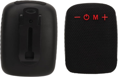Bluetooth Speaker for Bike, Waterproof Portable Mini Outdoor Speaker for Cycling, Riding, Hiking (Black)