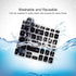 Keyboard Cover for ASUS VivoBook F512DA, F512FA, F512JA, X512FA, X512DA, X515JA, Black Keyboard Cover Skin