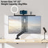 ErgoFocus 11 lbs, 75/100mm, DSLR Monitor Mount Hold up to Monitor Top Shelf for Livestream Device, Camera Mount