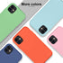 DEENAKIN iPhone 11 Case with Screen Protector, Black Silicone Gel Rubber Bumper Cover, Slim Fit Shockproof Protective