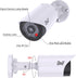 BNT Dummy Fake Security Camera with Red LED Light, Indoor/Outdoor Use for Home and Business Security (2 Pack)