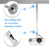 YiePhiot 15-24in Universal Projector Mount - Extendable Height Wall Hanger for DLP & Video Projector