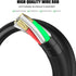 HUCAYD 3.5 mm 2.0 MP3 20cm Male AUX Audio Jack to USB Male Charge Cable Adapter Cord Player and Any Other Devices