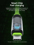 Hagibis USB 4 Cable, LED Display USB C 240W Fast Charging Cable with 8K@60Hz Data Transfer for iPhone 15/15 Pro Max
