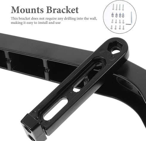 HAKIDZEL Universal Tv Mount Bracket and Tabletop Tv Stand with Height Increase Compatible with Easel for Living Room