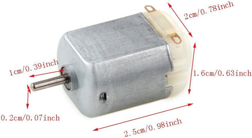 MinnowXY 3pcs 3V-6V 130 for C Miniature for C Motor for Electric Toy Car Robot IY Part