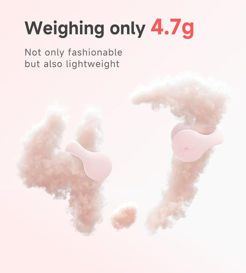 King Lucky i21 Open Ear Clip On Earbuds, Wireless Bluetooth Ear Clip Headphones with Mic, Noise Cancelling, Waterproof