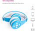 Kids Wireless Headphones, Bluetooth 5.0, 15 Hours Play, 93db Volume Limited with Built-in Mic for School