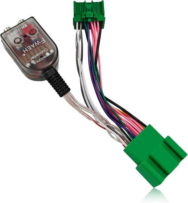 SamWinGear Radio Stereo Wiring Harness Add A Subwoofer Amplifier Adapter for Radio System