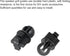 MECCANIXITY Speaker Grill Guides, Plastic Black Ball Socket Type Dia 12mm, Pack of 8