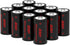 JESSY 12 Pack CR123A Lithium Rechargeable Batteries, 3.7V for Arlo Wireless Cameras and Flashlight