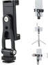 UTEBIT Universal Phone Tripod Mount with Cold Shoe Mount, 1/4" Thread 180 Tilt