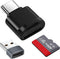 Seminer TF Card Reader, Micro SD Card Reader, Type C TF Memory Card