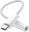 USB Type C to 3.5mm Headphone Jack Adapter for iPhone 15 Pro Max, iPad Headphone Adapter USB C to Aux Audio Dongle