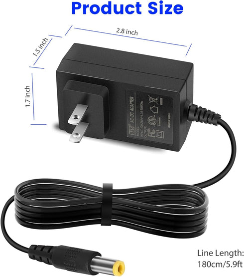 26V Charger for Flyby F1Pro Massage Gun Compatible with MaxKare XKPC-8000 Deep Tissue Massage Gun for Replacement GQ24-260100-AU AC Adapter